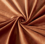Darrahopens Home & Garden > Bedding Corduroy Velvet Queen Bed Quilt Cover Set-Bronze