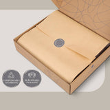 darrahopens Home & Garden > Bedding Cosy Club Quilt Cover Set Cotton Duvet Double Orange Brown