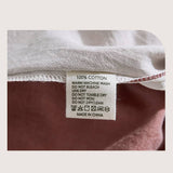 darrahopens Home & Garden > Bedding Cosy Club Quilt Cover Set Cotton Duvet King Red Beige