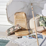 darrahopens Home & Garden > Bedding Cushion Cover-Coastal Fringe-Boracay-60cm x 60cm