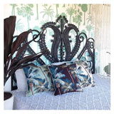 darrahopens Home & Garden > Bedding Cushion Cover-With Piping-Palm Trees Lagoon-60cm x 60cm