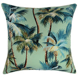 darrahopens Home & Garden > Bedding Cushion Cover-With Piping-Palm Trees Lagoon-60cm x 60cm