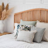darrahopens Home & Garden > Bedding Cushion Cover-With Piping-Palm Trees Natural-45cm x 45cm