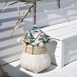 darrahopens Home & Garden > Bedding Cushion Cover-With Piping-Palm Trees Natural-45cm x 45cm