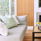 darrahopens Home & Garden > Bedding Cushion Cover-With Piping-Postcards Sage-60cm x 60cm
