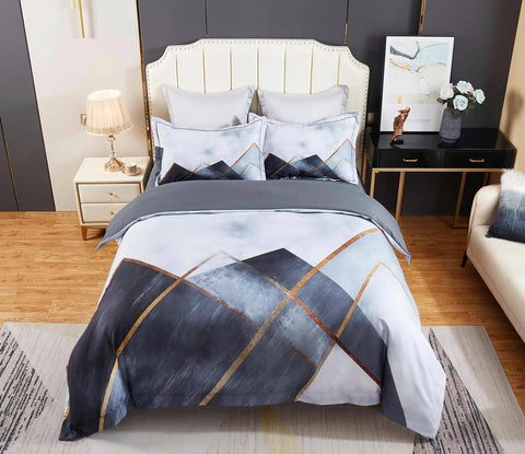 Darrahopens Home & Garden > Bedding Dakuta Quilt Cover Set - Queen Size