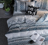 Darrahopens Home & Garden > Bedding Dennings Queen Size Quilt/Doona/Duvet Cover Set