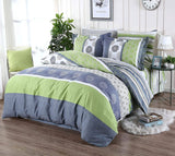 Darrahopens Home & Garden > Bedding Dexter Single Size Duvet Doona Quilt Cover Set