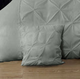 Darrahopens Home & Garden > Bedding Diamond Pintuck Premium Ultra Soft Cushion Covers 2-Pack - Grey