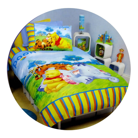 Darrahopens Home & Garden > Bedding Disney Winnie The Pooh Quilt Cover Set Tiger & Pooh Single
