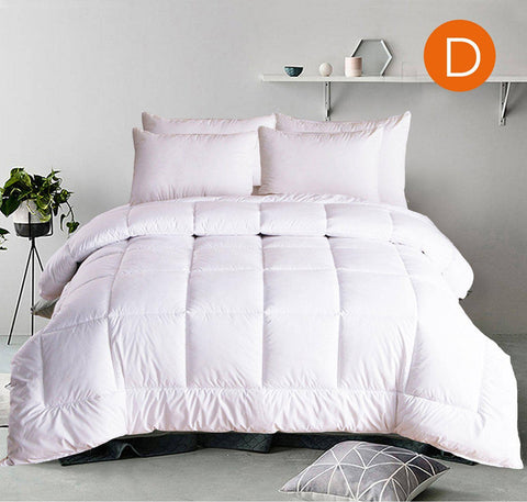Darrahopens Home & Garden > Bedding down alternative quilt doona 500gsm super king
