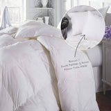 darrahopens Home & Garden > Bedding Duck Feather & Down Quilt 500GSM + Duck Feather and Down Pillows 2 Pack Combo - Double - White