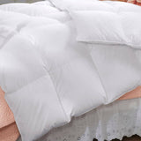 darrahopens Home & Garden > Bedding Duck Feather & Down Quilt 500GSM + Duck Feather and Down Pillows 2 Pack Combo - Super King - White