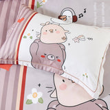 Darrahopens Home & Garden > Bedding Duck Kids Quilt Cover Set - Double Size