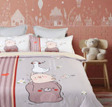 Darrahopens Home & Garden > Bedding Duck Kids Quilt Cover Set - Double Size