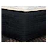 Darrahopens Home & Garden > Bedding Easy Fit Quilted Valance Black - Single