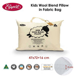 Darrahopens Home & Garden > Bedding Easyrest Kids Wool Blend Standard Pillow in Fabric Bag
