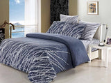 Darrahopens Home & Garden > Bedding Esha Super King Size Duvet Doona Quilt Cover Set