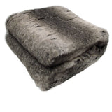 Darrahopens Home & Garden > Bedding Faux Fur Luxury Animal Throw Rug Wild Deer