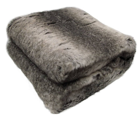 Darrahopens Home & Garden > Bedding Faux Fur Luxury Animal Throw Rug Wild Deer