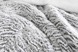 Darrahopens Home & Garden > Bedding Faux Fur SHERPA 3PCE COMFORTER SET - QUEEN/KING