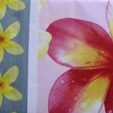 Darrahopens Home & Garden > Bedding Floating Frangipani Quilt Cover Set Soft Pink Single