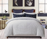 Darrahopens Home & Garden > Bedding Fred 100% cotton reversible quilt cover set-super king size