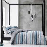 Darrahopens Home & Garden > Bedding Gabrielle Blue Quilt Cover Set Queen