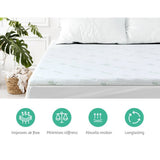 darrahopens Home & Garden > Bedding Giselle Bedding 11-zone Memory Foam Mattress Topper 8cm - Double