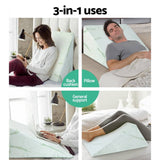 darrahopens Home & Garden > Bedding Giselle Bedding 2X Memory Foam Wedge Pillow Neck Back Support with Cover Waterproof Bamboo