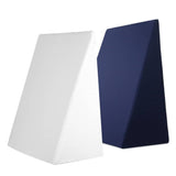 darrahopens Home & Garden > Bedding Giselle Bedding 2X Memory Foam Wedge Pillow Neck Back Support with Cover Waterproof White Blue