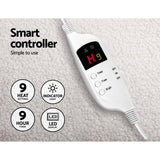 darrahopens Home & Garden > Bedding Giselle Bedding Double Size Electric Blanket Fleece