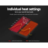 darrahopens Home & Garden > Bedding Giselle Bedding Double Size Electric Blanket Polyester