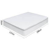 darrahopens Home & Garden > Bedding Giselle Bedding Double Size Waterproof Bamboo Mattress Protector