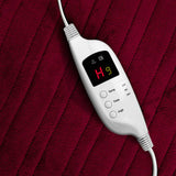 darrahopens Home & Garden > Bedding Giselle Bedding Electric Throw Blanket - Burgundy
