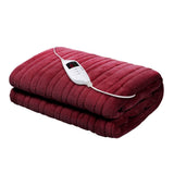 darrahopens Home & Garden > Bedding Giselle Bedding Electric Throw Blanket - Burgundy