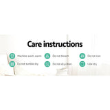 darrahopens Home & Garden > Bedding Giselle Bedding Faux Mink Quilt Queen Size Teal