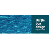 darrahopens Home & Garden > Bedding Giselle Bedding Faux Mink Quilt Super King Teal