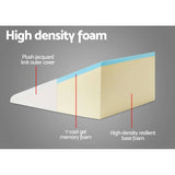 darrahopens Home & Garden > Bedding Giselle Bedding Foam Wedge Back Support Pillow - Beige