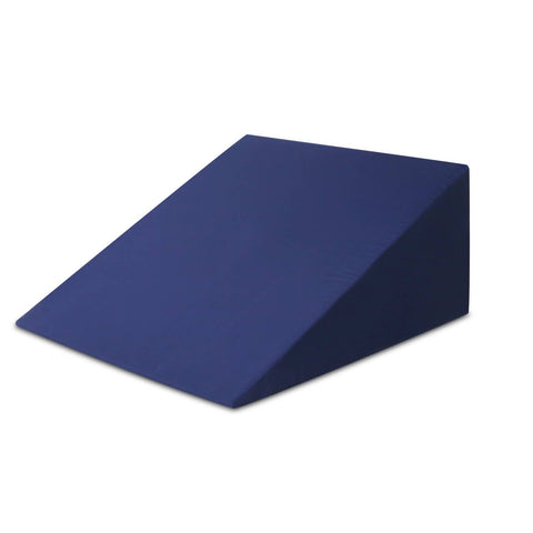 darrahopens Home & Garden > Bedding Giselle Bedding Foam Wedge Back Support Pillow - Blue