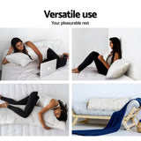 darrahopens Home & Garden > Bedding Giselle Bedding Full Body Memory Foam Pillow