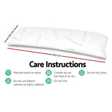 darrahopens Home & Garden > Bedding Giselle Bedding Full Body Memory Foam Pillow