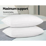 darrahopens Home & Garden > Bedding Giselle Bedding Goose Feather Down Twin Pack Pillow