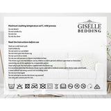 darrahopens Home & Garden > Bedding Giselle Bedding Heated Electric Throw Rug Fleece Sunggle Blanket Washable Silver