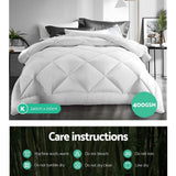 darrahopens Home & Garden > Bedding Giselle Bedding King Size 400GSM Microfibre Bamboo Microfiber Quilt