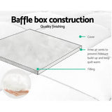 darrahopens Home & Garden > Bedding Giselle Bedding King Size 400GSM Microfibre Bamboo Microfiber Quilt