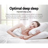 darrahopens Home & Garden > Bedding Giselle Bedding King Size 700GSM Microfibre Bamboo Microfiber Quilt