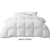 darrahopens Home & Garden > Bedding Giselle Bedding King Size 800GSM Goose Down Feather Quilt
