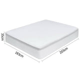 darrahopens Home & Garden > Bedding Giselle Bedding King Size Waterproof Bamboo Mattress Protector