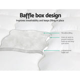 darrahopens Home & Garden > Bedding Giselle Bedding Mattress Topper Pillowtop - Queen
